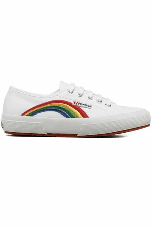 Superga Baskets femme 2750 Rainbow Embroidery