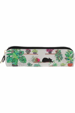 Kiub Trousse longue Chaton Plantes femme Bug Art PU