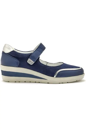Pediconfort Ballerines cuir scratch femme