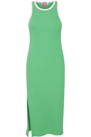 TheJoggConcept Robe longue femme Rasmine Contrast