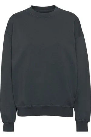 Colorful Standard Sweatshirt col rond Organic oversized lava grey