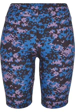 Urban classics Short cycliste femme high waist camouflage tech