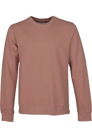 Colorful Standard Sweatshirt col rond Classic Organic rosewood mist
