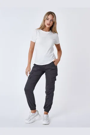 Project X Paris Pantalon cargo à poches multiples femme