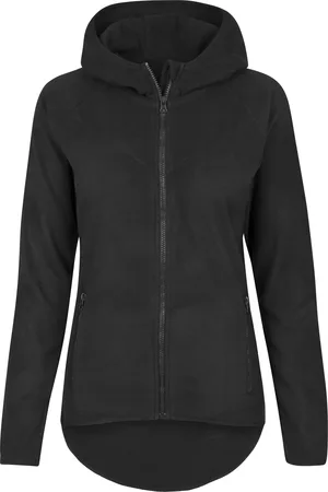 Urban classics Sweatshirt à capuche femme Urban Classic polar fleece zip