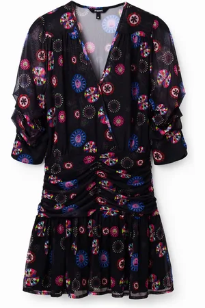 Desigual Robe courte drapée femme M. Christian Lacroix