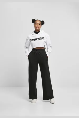 Urban classics Sweatshirt à capuche femme Starter Cropped