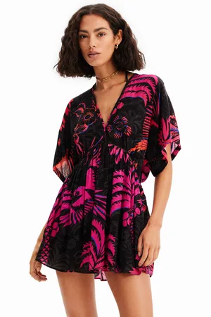 Desigual Robe tunique tropicale femme