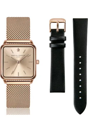 Amelia Parker Montre et bracelet de montre femme Gold Plaza