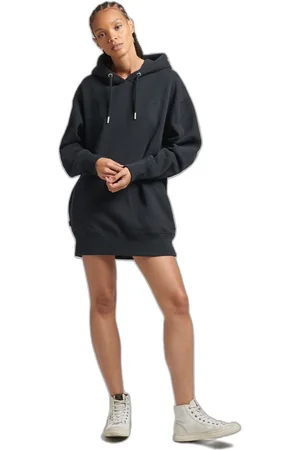 Superdry Robe sweat en coton bio femme