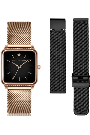 Amelia Parker Montre et bracelet de montre femme Night Plaza