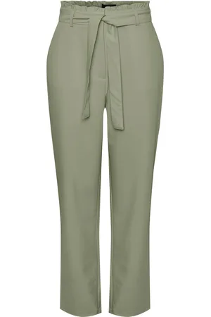 Pieces® Pantalon droit femme Boss Paperbag