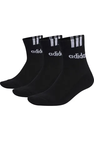 adidas Mi-chaussettes linéaires 3-Stripes (x3)