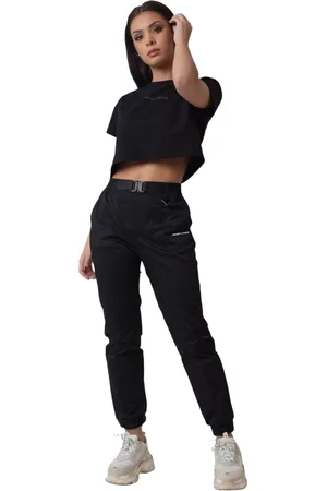 Project X Paris T-shirt crop logo réfléchissant femme