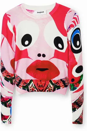 Desigual Pull visages femme M. Christian Lacroix