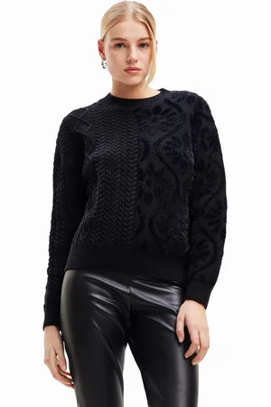 Desigual Pull oversize combiné femme