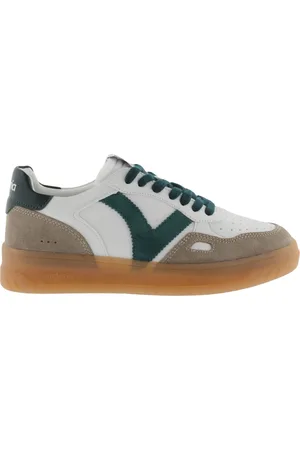 victoria Baskets effet cuir et daim séoul femme