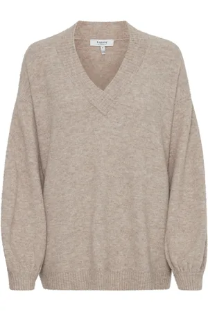 B YOUNG Pull col V femme Omea