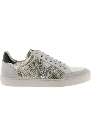 victoria Baskets serpent métallisées femme Berlín