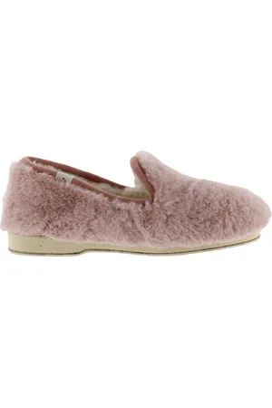 victoria Chaussons en fourrure douce femme Wamba