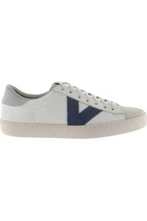 victoria Baskets en cuir berlin constraste