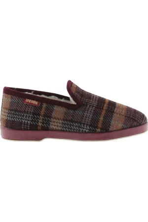 victoria Chaussons femme carreaux