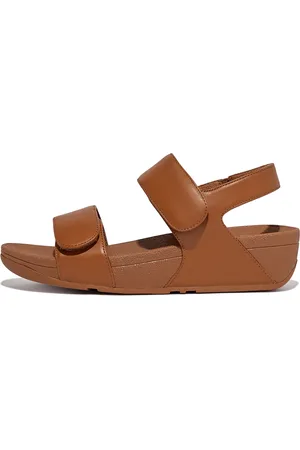 FitFlop Sandales à bride arrière en cuir réglables femme Lulu