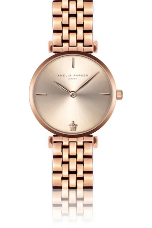 Amelia Parker Montre femme Gold Shore Link