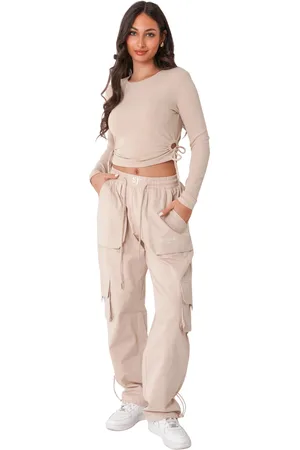 Sixth June Pantalon cargo initiales femme