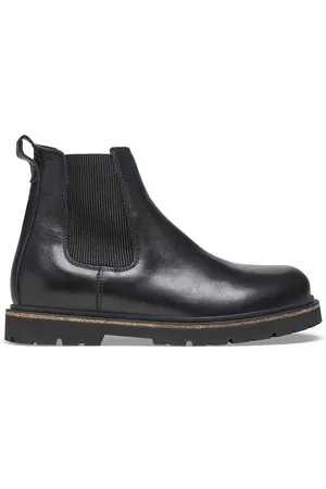 Birkenstock Bottines Highwood Slip On Natural Leather