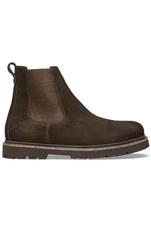 Birkenstock Bottines Highwood Slip On Men Suede Leather