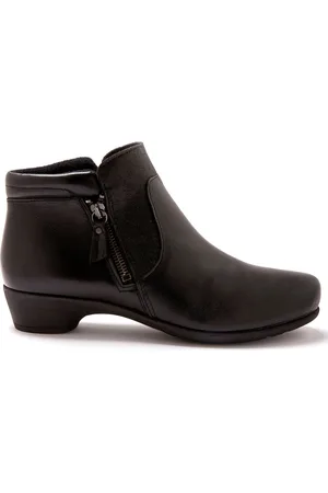 Pediconfort Bottines cuir à aérosemelle femme