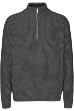 Colorful Standard Pull zippé en laine Merino