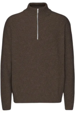 Colorful Standard Pull zippé en laine Merino