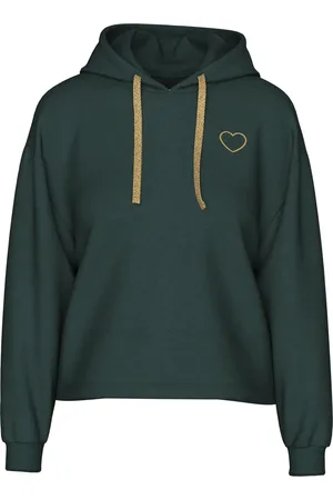 Pieces® Sweatshirt à capuche femme Chilli Heart