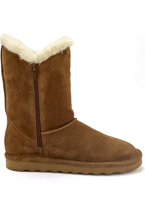 Pediconfort Bottines fourrées double zip femme