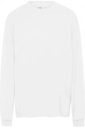 Colorful Standard T-shirt manches longues Organic oversized optical white