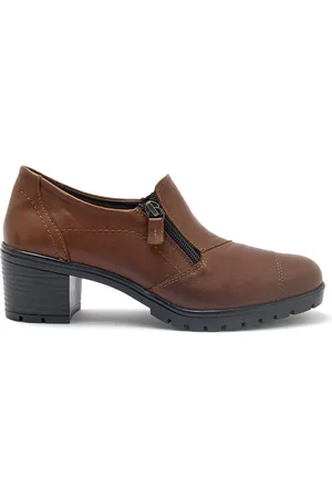 Pediconfort Mocassins zippés à petit talon femme