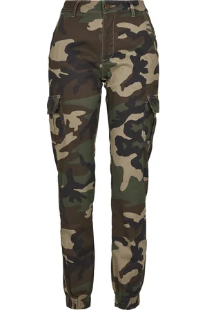 Urban classics Pantalon femme Urban Classic waist cargo