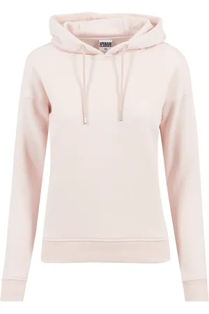 Urban classics Sweatshirt à capuche femme Urban Classic basic côtelés