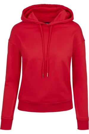 Urban classics Sweatshirt à capuche femme Urban Classic basic côtelés