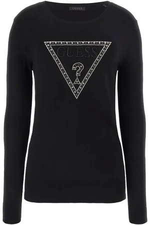 Guess Sweatshirt manches longues femme Ivory