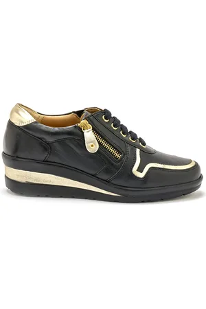 Pediconfort Derbie zippée et lacets femme