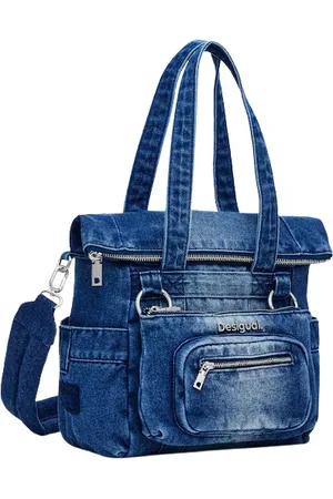 Desigual Sac à main femme Modular 25 Denim Voyager Mini