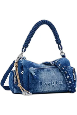 Desigual Sac bandoulière femme Half Logo Habana