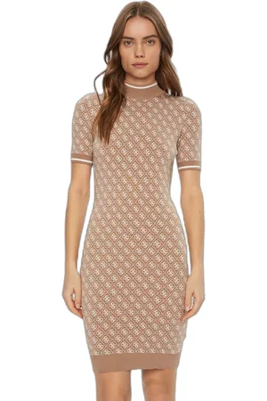 Guess Robe pull femme Lise 4G Logo