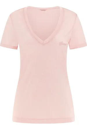 Guess T-shirt basique col V femme