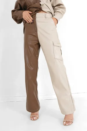 Sixth June Pantalon simili cuir femme