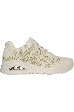 Skechers Baskets femme JGoldcrown Uno-Golden Heart