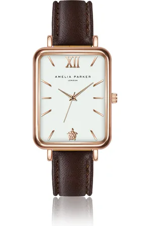 Amelia Parker Montre cuir femme Blissful Beach